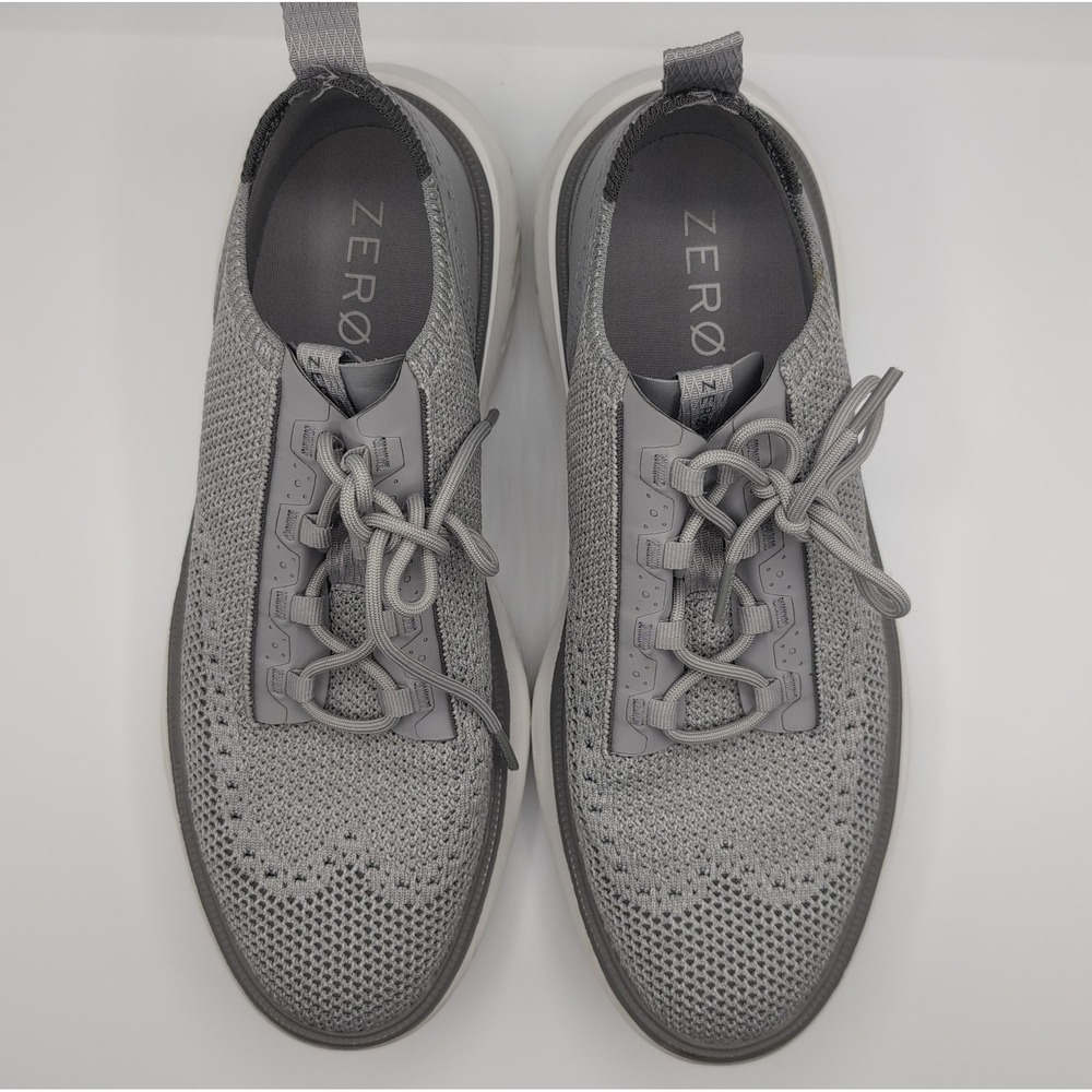 Cole Haan Zerogrand WFA Stitchlite Shoes Men's Size 9.5 M Gray Wingtip C37051 - Picture 8 of 12